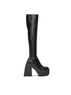 Kozaki damskie - Steve Madden Muszkieterki Tremec Boot SM11002607 SM11002607-001 Czarny - miniaturka - grafika 1