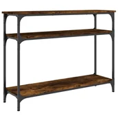 Stoliki dla dzieci - Stolik konsolowy, przydymiony dąb, 100x29x75 cm - miniaturka - grafika 1