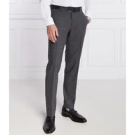 Spodnie męskie - BOSS Wełniane spodnie H-Genius-224 | Slim Fit | z dodatkiem jedwabiu - miniaturka - grafika 1