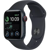 Smartwatch - Apple Watch SE 2-gen GPS + Cellular 40mm Czarny - miniaturka - grafika 1