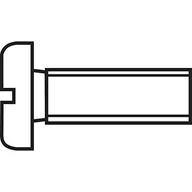 Wkręty - Toolcraft Wkręt z łbem walcowym M2 5x6 mm DIN 84 ISO 1207 100 szt - miniaturka - grafika 1