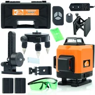 Poziomice laserowe - Rosfix Poziomica laserowa Rosfix Orange Tiger 16 linii ROT16L + Rosfix Zielona tarcza do odczytu pomiaru poziomicy laserowej +Zielone okulary zabezp.. - miniaturka - grafika 1