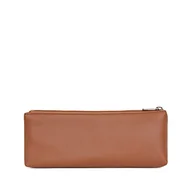 Torebki damskie - Hexagona Confort Paris Comfort model - karmelowy w ziarnista skóra bydlęca - podróżna kosmetyczka organizer na przybory toaletowe rozmiar L: 18 x wys. : 7 x P: 3,5 cm - miniaturka - grafika 1