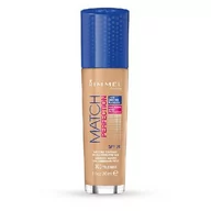 Podkłady do twarzy - Rimmel Match Perfection Foundation SPF20 podkład w płynie 303 True Nude 30ml - miniaturka - grafika 1