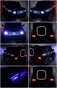 Mercedes Benz EQG Na Akumulator Czarny/jj2088 - Pojazdy elektryczne dla dzieci - miniaturka - grafika 27