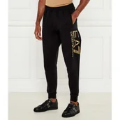 Dresy męskie - EA7 Spodnie dresowe | Regular Fit - miniaturka - grafika 1