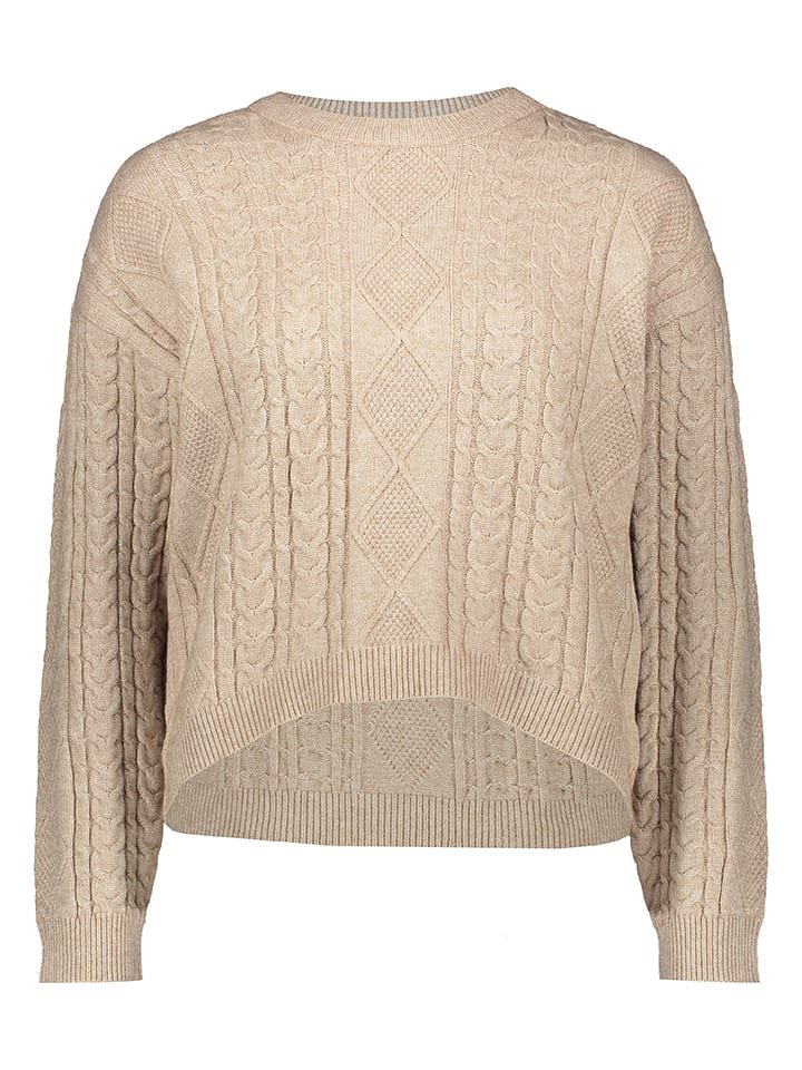 ONLY Sweter w kolorze beżowym