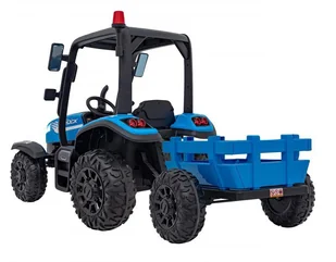 Traktor BLAST Z Przyczepką Niebieski - Pojazdy elektryczne dla dzieci - miniaturka - grafika 9
