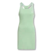 Sukienki - Sukienka damska Adidas Racer dopasowana sportowa zielona-S - miniaturka - grafika 1