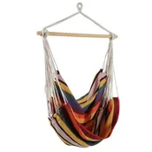 Hamaki - Krzesło brazylijskie 100 x 130 cm paski PATIO - miniaturka - grafika 1