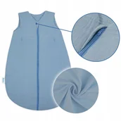 Śpiworki dla dzieci - ŚPIWOREK DO SPANIA MUŚLINOWY 68-74 OCIEPLANY 1 TOG BAWEŁNA 100% - miniaturka - grafika 1