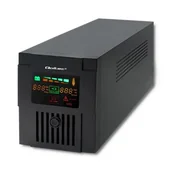 Zasilacze awaryjne UPS - Qoltec Zasilacz awaryjny UPS MONOLITH | 1200VA | 720W | LCD | USB (53954) - miniaturka - grafika 1