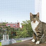 Pozostałe akcesoria dla kotów - Trixie Siatka na okno transparentna, 8x3 m - miniaturka - grafika 1