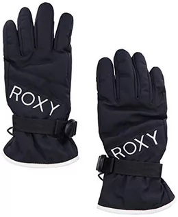 Rękawiczki - Roxy Jetty Solid Gloves Women, true black XL 2020 Rękawiczki dotykowe do smartphona - grafika 1