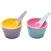 Akcesoria i części AGD - Praktyczna Foremki do lodów z łyżeczkami Praktyczna 4 elementy 40L-FOR-L00612 - miniaturka - grafika 1