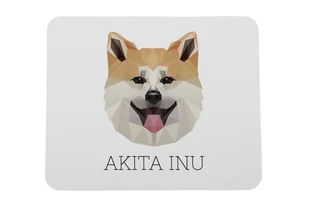 Akita podkładka geometryczny Art-Dog - Podkładki pod mysz - miniaturka - grafika 1