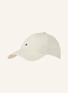 Tommy Hilfiger Czapka Z Lnu weiss - Czapki damskie - miniaturka - grafika 1