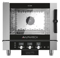 Piece, kotły  i płyty grzejne gastronomiczne - Resto Quality Piec konwekcyjno-parowy ICET051E system myjący pod okap 5x GN1/1 5x 600x400 Alphatech by Lainox  ster. elektroniczne - miniaturka - grafika 1
