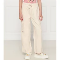 Spodnie sportowe damskie - Guess Spodnie dresowe Relaxed fit - miniaturka - grafika 1