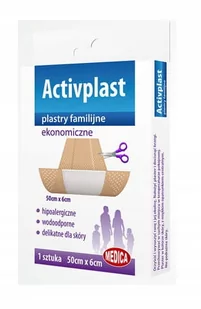 Activplast Activplast Plastry familijne ekonomiczne 1 szt - Apteczki i materiały opatrunkowe - miniaturka - grafika 1