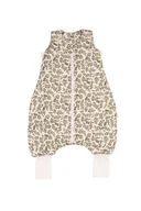 Śpiworki dla dzieci - Śpiworek Do Spania Z Nogawkami 100% Bambusowy Green Floral - miniaturka - grafika 1