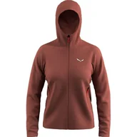 Bluzy damskie - Polar damski Puez Rocca Hooded Salewa - miniaturka - grafika 1