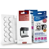 Akcesoria i części do ekspresów do kawy - Zestaw Miele, 0270530 Tabletki Czyszczące 10szt, Aqualogis Decalc 6szt - miniaturka - grafika 1