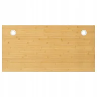 Blaty meblowe i parapety okienne - Blat do biurka, 100x50x2,5 cm, bambusowy - miniaturka - grafika 1