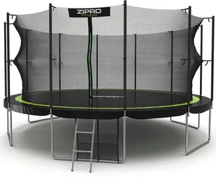 Zipro Trampolina ogrodowa z siatką wewnętrzną 16FT 496cm + torba na buty GRATIS! 5902659840707 - Trampoliny - miniaturka - grafika 1