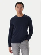 Koszulki męskie - Emporio Armani Underwear Longsleeve EM000382 AF14210 MB433 Granatowy Regular Fit - miniaturka - grafika 1
