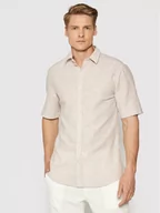 Koszule męskie - Only & Sons Koszula Caiden 22009885 Beżowy Slim Fit - miniaturka - grafika 1