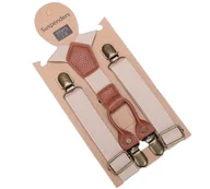 Zabezpieczenia dla dzieci - Eleganckie  Szelki Dla Chłopca  1-8Lat Beżowe - miniaturka - grafika 1