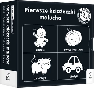 Pierwsze książeczki malucha. Kontrastowe pakiet - Książki edukacyjne - miniaturka - grafika 1
