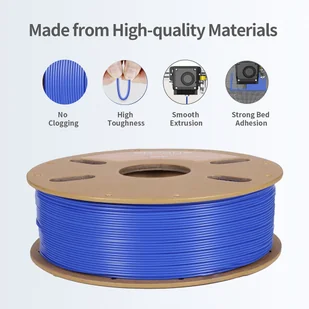 ERYONE 1.75mm ABS  3D Printing Filament 1KG Blue - Filamenty i akcesoria do drukarek 3D - miniaturka - grafika 5