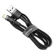 Kable USB - Baseus CAFULE LIGHTNING CABLE 200CM GREY/BLACK - miniaturka - grafika 1