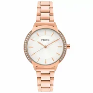 Zegarki damskie - Różowozłoty damski zegarek PACIFIC X6167-09 - miniaturka - grafika 1