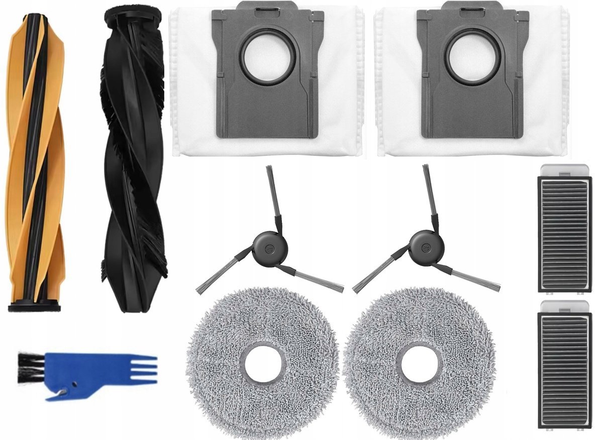 Zestaw do Dreame X50 ULTRA L50 PRO ULTRA L40s PRO ULTRA worki mopy szczotki