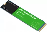 Dyski SSD - Western Digital Dysk SSD Green 480GB M.2 2280 SN350 NVMe PCIe WDS480G2G0C - miniaturka - grafika 1