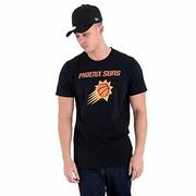 Piłka nożna - New Era Phoenix Suns Team logo NBA T-Shirt czarny, s 11546140 - miniaturka - grafika 1