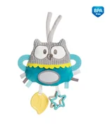 Zawieszki dla dzieci i niemowląt - Canpol babies Canpol Pluszowa zabawka do wózka/łóżeczka Pastel Friends Turkus - miniaturka - grafika 1
