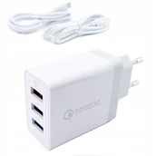 Ładowarki do telefonów - Zasilacz ładowarka 230 V dla BlackBerry 8900 Curve - miniaturka - grafika 1