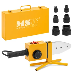 Outlet Zgrzewarka do rur 800 / 1750 W 20 63 mm do 300°C - Outlet Wyposażenie warsztatu MSW - Budowa OUTLET - miniaturka - grafika 1