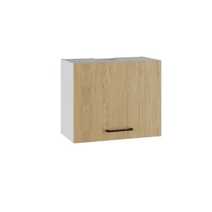 Bari Szafka Wisząca Ze Stalowym Okapem Gok-60 Dąb Kamienny - Meble kuchenne - miniaturka - grafika 1