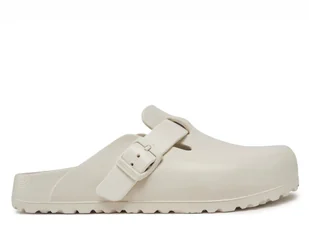 Klapki damskie Birkenstock 1027382 BOSTON EVA NARROW Beżowe - Klapki i japonki damskie - miniaturka - grafika 1
