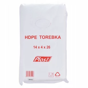 Woreczki foliowe HDPE przezroczyste 26x14cm 800szt - Akcesoria do pakowania - miniaturka - grafika 1