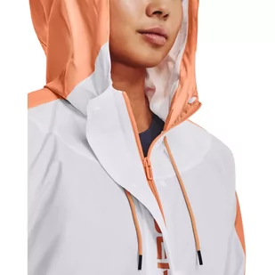 Kurtka damska Under Armour Rush Woven FZ Jacket - Kurtki i kamizelki sportowe damskie - miniaturka - grafika 4