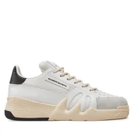 Sneakersy męskie - Sneakersy Giuseppe Zanotti RU30000 Écru - miniaturka - grafika 1
