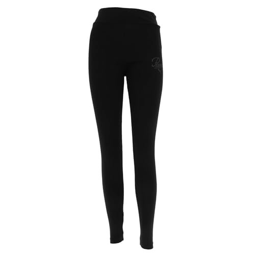 PUMA Dziewczęce legginsy Ess Script z wysokim stanem G rajstopy