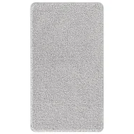 Dywaniki łazienkowe - vidaXL Szary Poliester 70 x 120 cm Dywanik łazienkowy Prostokątny - miniaturka - grafika 1