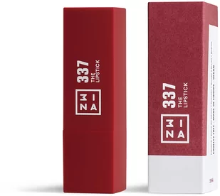 3ina 3INA MAKEUP - Vegan - Cruelty Free - The Lipstick 337 - Ciemne wino - wysokie krycie z wygodną teksturą - Pomadka z magnetyczną nasadką - 5h Czas trwania - Wysoko napigmentowane odcienie - Szminki - miniaturka - grafika 2